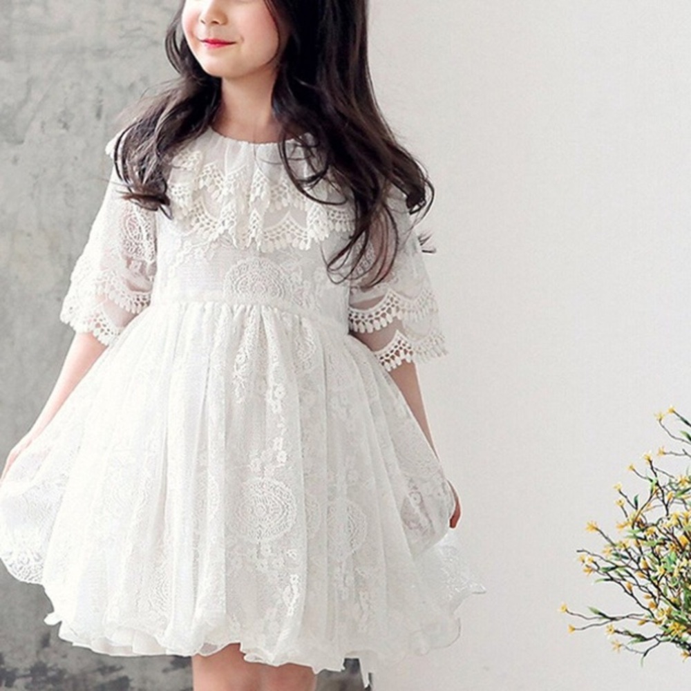 Bow Dream Flower Girl Dress